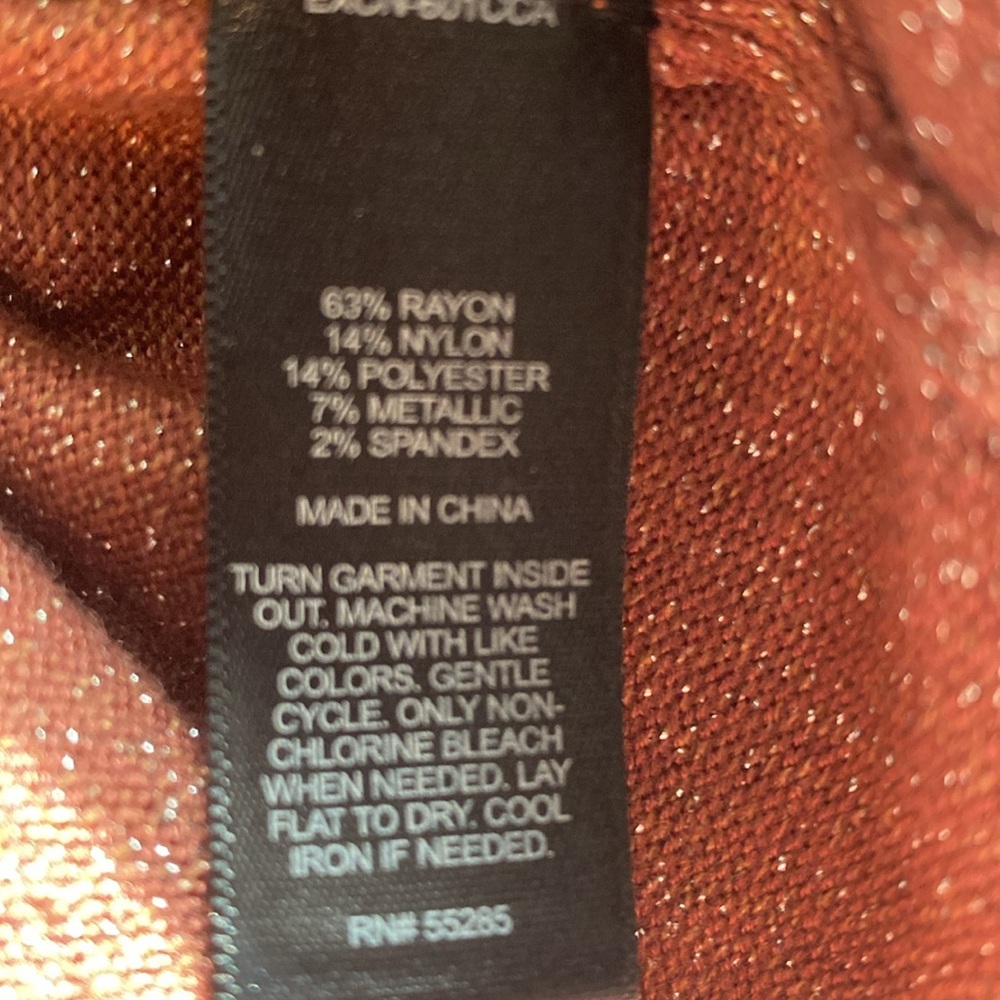 Express NWT sparkle ranched side dress small - Picture 9 of 9
